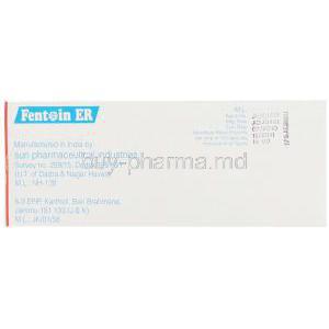 Generic  Dilantin, Fentoin ER, Phenytoin Sodium manufacturer information