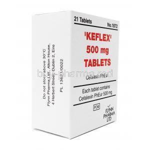 KEFLEX (GB) 500mg 21Tab box