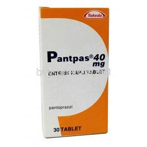 PANTPAS (NE) 40mg 30Tab, Box front view