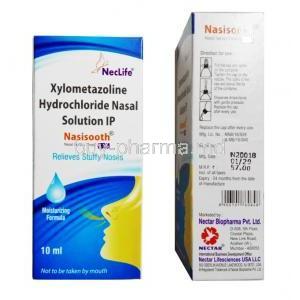 Nasosmooth Nasal Solution, Xylometazoline Hydrochloride