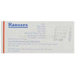 Ranozex Manufacturer Information
