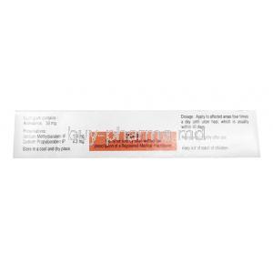 Lexanox Oral Paste, Amlexanox 5% composition