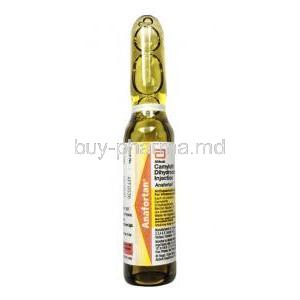 Anafortan Injection, Camylofin 25mg ampoule front