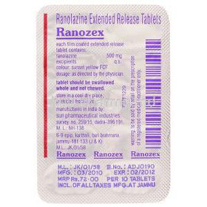 Ranozex Tablet Packaging