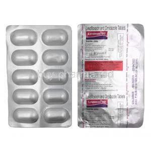 Levomac OZ, Levofloxacin and Ornidazole tablet