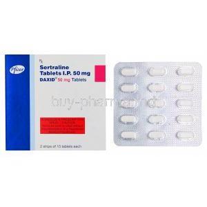 Daxid, Sertraline