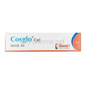 Cosglo Gel (Oaknet Healthcare) box front