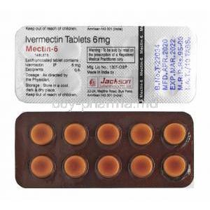 Mectin, Ivermectin 6mg tablet