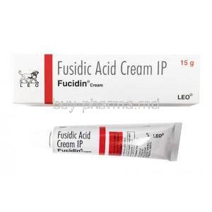 Fucidin Cream, Sodium Fusidate 2% 15g box and tube