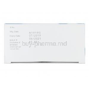 ON Tears Unit dose Eye Drop, Carboxymethylcellulose 0.5% box bottom