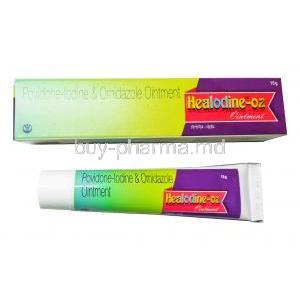 Healodine OZ Ointment, Povidone Iodine/ Ornidazole