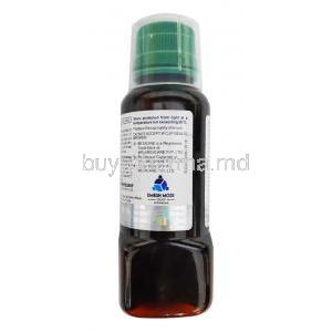 Betadine Mint Gargle, Povidone Iodine 2% bottle back