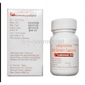 Lubowel, Lubiprostone 24mcg manufacturer