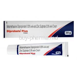 Diprobate Plus Cream, Betamethasone/ Zinc Sulfate