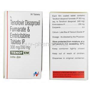 Tenof EM, Tenofovir/ Emtricitabine