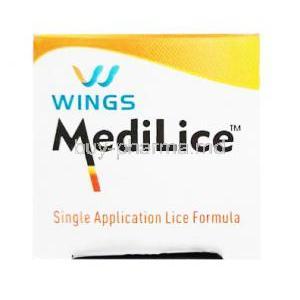 Medilice Anti Lice Cream Wash 30g box top