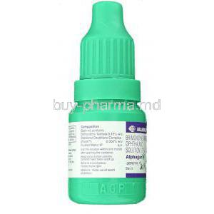 Alphagan,  Brimonidine Eyedrop Bottle Composition