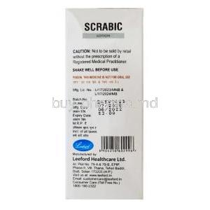 Scrabic Lotion, Permethrin manufacturer