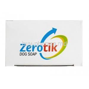 Zerotik Soap, Permethrin  75g box side