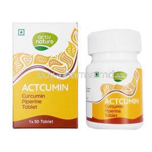 Actcumin, Curcumin/ Piperine box and tablet (30 tablet)