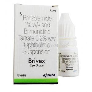 Brivex Eye Drop, Brinzolamide/ Brimonidine