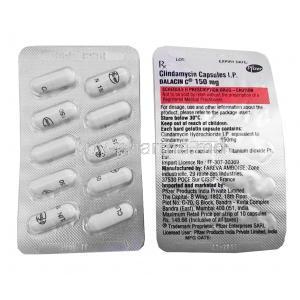 Dalacin C, Clindamycin 150mg capsules