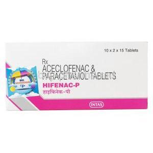 Hifenac-P, Aceclofenac/ Paracetamol