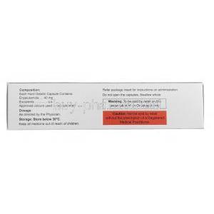 Bdenza , Enzalutamide 40mg composition