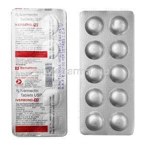 Iverbond, Ivermectin 12mg tablets