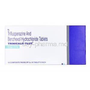 Trinicalm Plus, Trifluoperazine/ Trihexyphenidyl