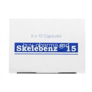 Skelebenz, Cyclobenzaprine 15 mg box side 2