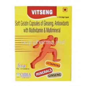 Vitseng, Ginseng/ Antioxidants/ Multivitamin/ Multimineral