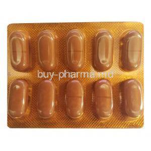 Akurit, Isoniazid Rifampicin Ethambutol Pyrazinamide tablet front