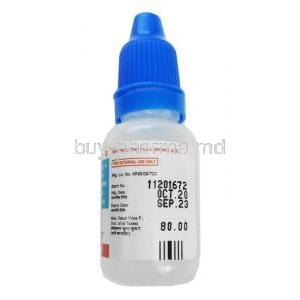 Candid Ear Drop, Lidocaine and Clotrimazole 10ml bottle side