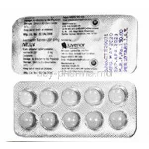 Ivejuv, Ivermectin 6 mg tablets