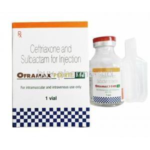 Oframax Forte Injection, Ceftriaxone/ Sulbactam