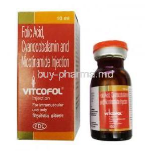 Vitcofol Injection ,Nicotinamide/ Folic Acid/ Cyanocobalamin