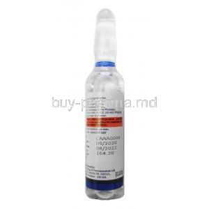 Carnisure Injection, Levo-carnitine ampoule back