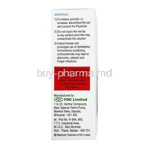 Pyricort EyeEar Drops, Gentamicin and Dexamethasone 10ml manufacturer