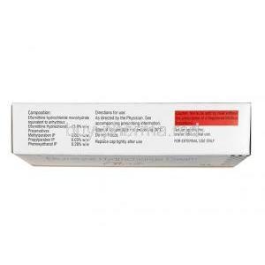 Eflora Cream, Eflornithine 13.9% 15g composition