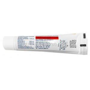 Eflora Cream, Eflornithine 13.9% 15g tube back