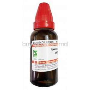 Ipecacuanha Dilution 30ml bottle side