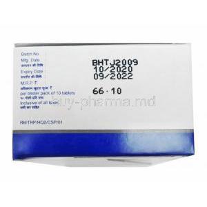 HQTOR, Hydroxychloroquine 200mg box side