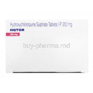 HQTOR, Hydroxychloroquine 200mg box top