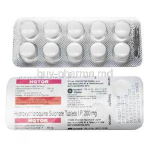 HQTOR, Hydroxychloroquine 200mg tablet