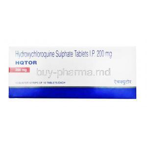 HQTOR, Hydroxychloroquine 200mg box