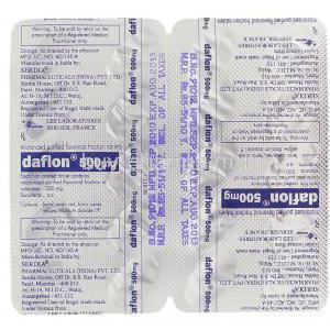 Daflon Tablet packaging