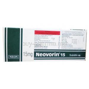 Neovorin, Leucovorin Calcium 15mg composition