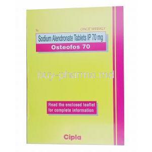 Osteofos, Alendronate 70mg box front