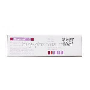 Olmezest, Olmesertan 10mg manufacturer